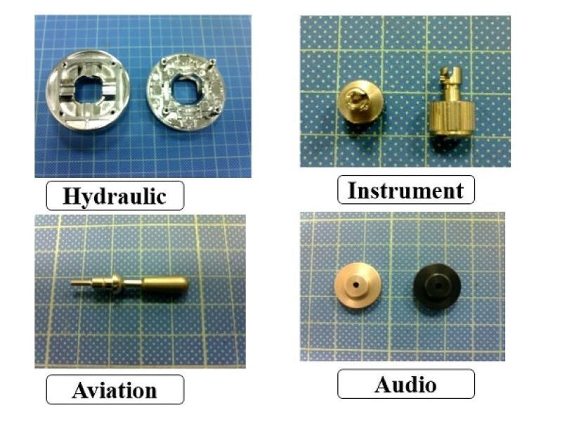 Machining parts / Al, Cu alloy with Ni plating